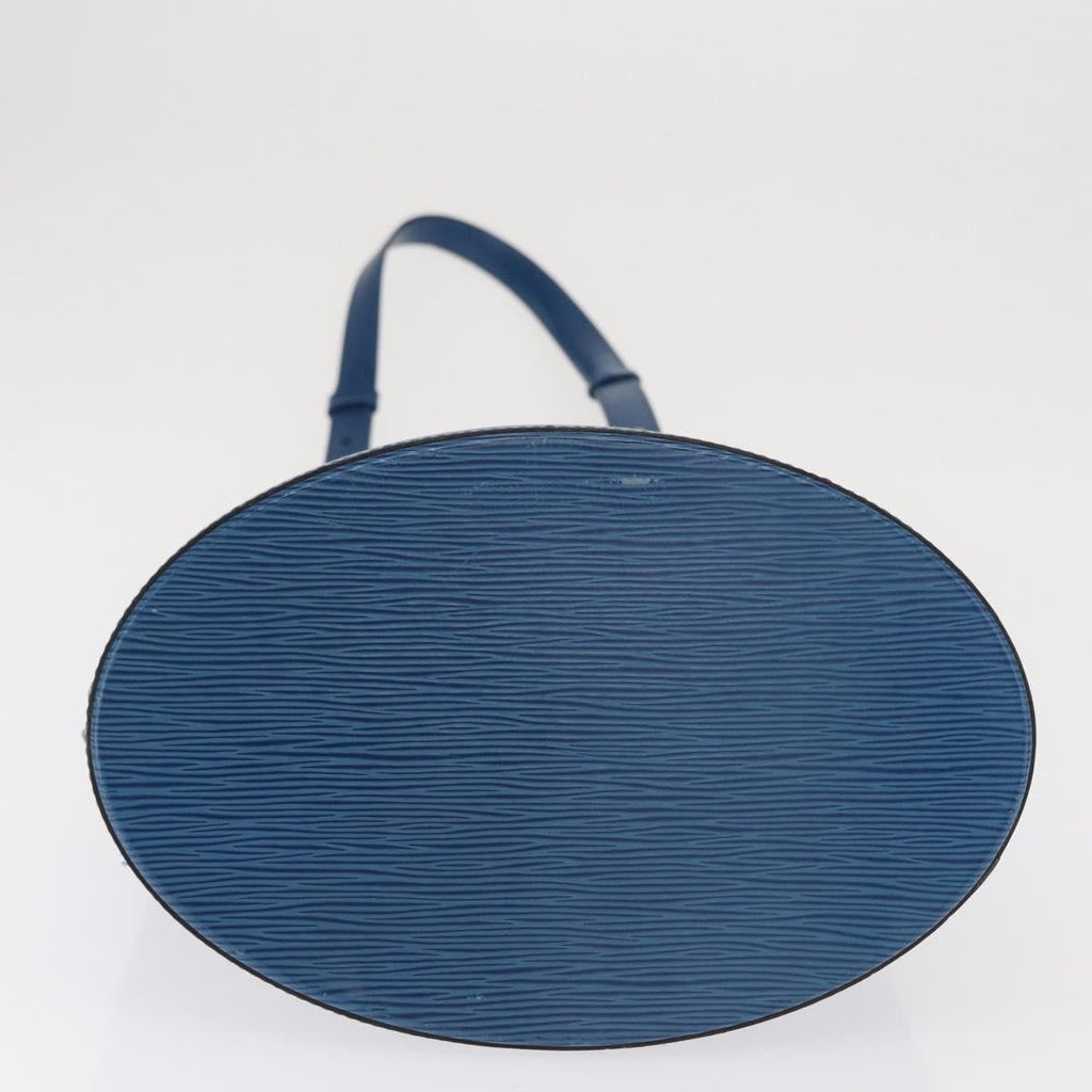 Louis Vuitton Cluny Shoulder Bag Epi Leather Blue Leather Shoulder Bag Bag (Pre-Owned)