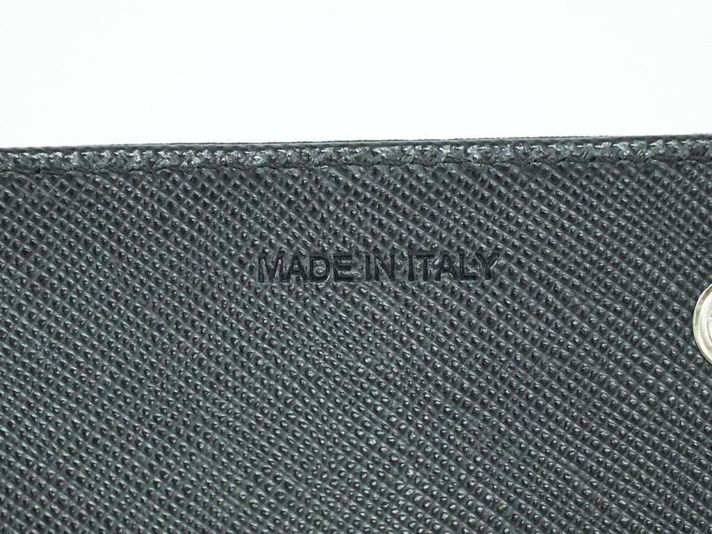 Prada Continental Wallet Tessuto Black Nylon Wallets Accessory (Pre-Owned)