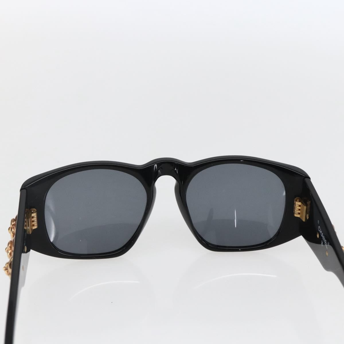 Chanel Camélia Sunglasses Plastic Black Plastic Sunglasse Accessory (Pre-Owned)