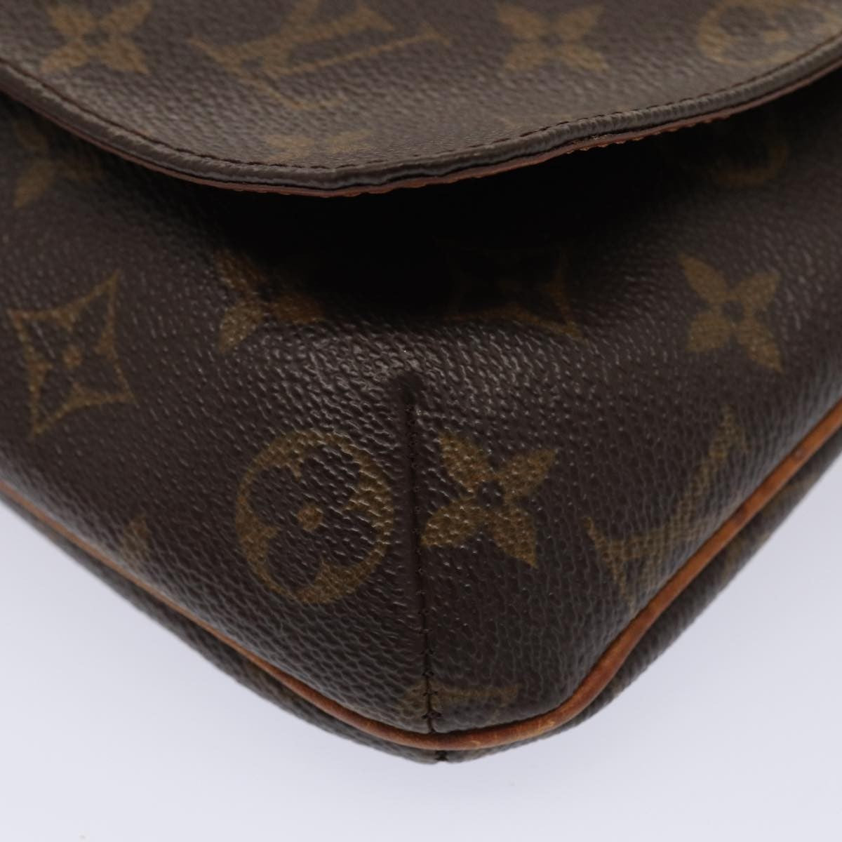 Louis Vuitton Musette Salsa Handbag Monogram Canvas Brown Canvas Shoulder Bag Bag (Pre-Owned)