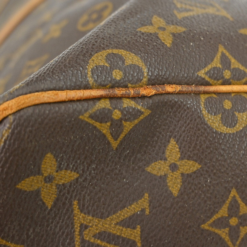 Louis Vuitton Keepall Bag Monogram Canvas Brown Canvas Travel Bag Bag (Pre-Owned)