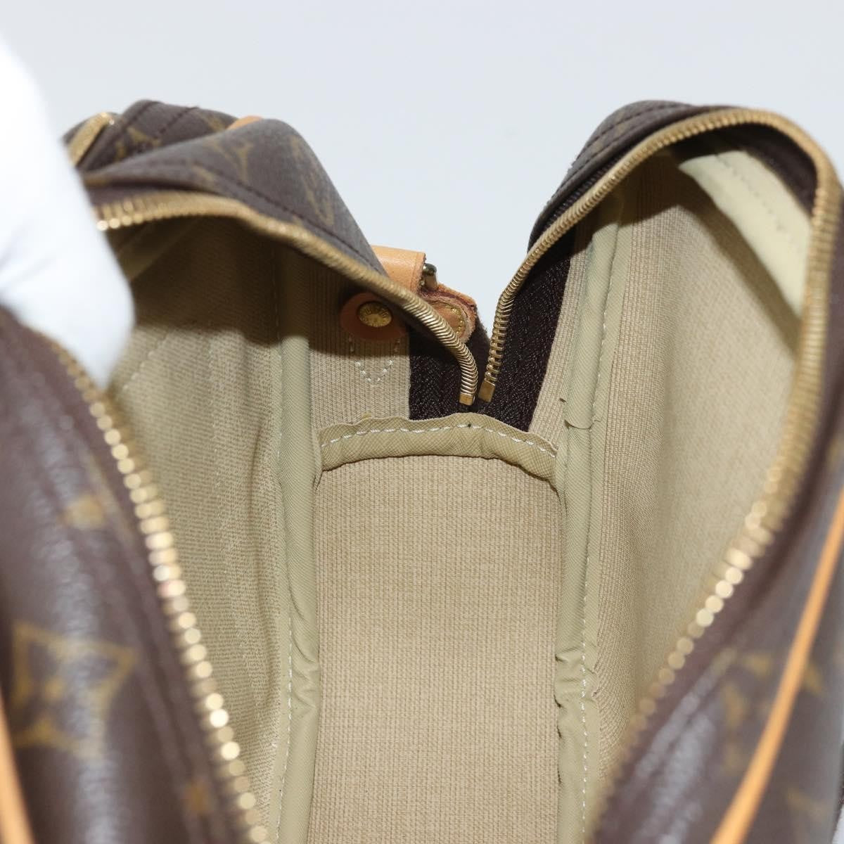 Louis Vuitton Reporter Bag Monogram Canvas Brown Canvas Shoulder Bag Bag (Pre-Owned)