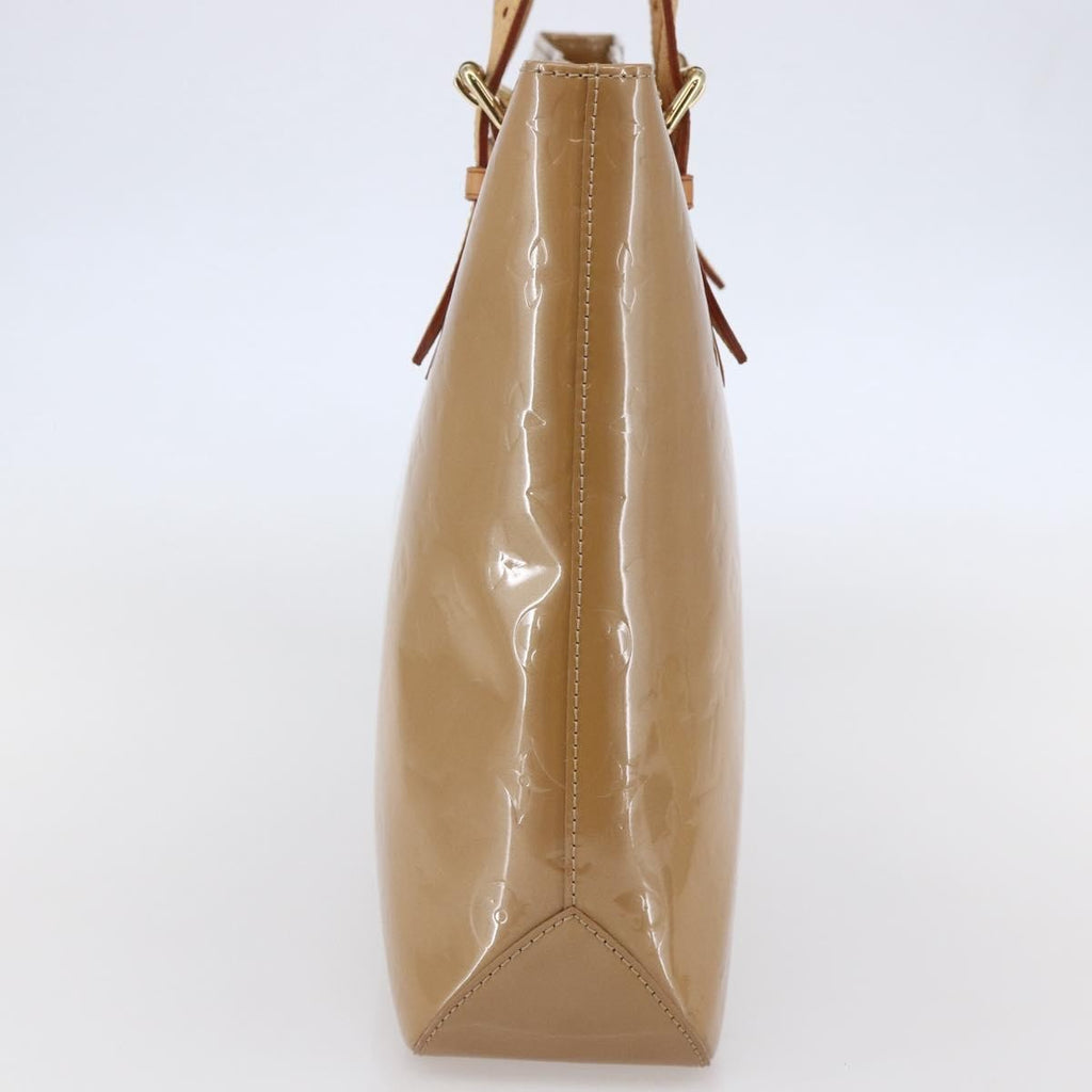 Louis Vuitton Brentwood Handbag Monogram Vernis Brown Patent_Leather Bag (Pre-Owned)