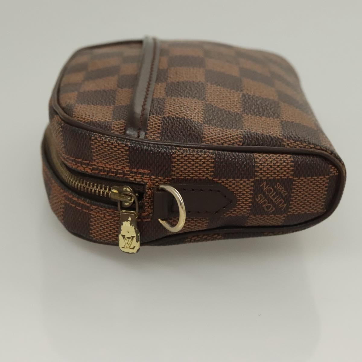 Louis Vuitton Ipanema Handbag Damier Brown Canvas Shoulder Bag Bag (Pre-Owned)