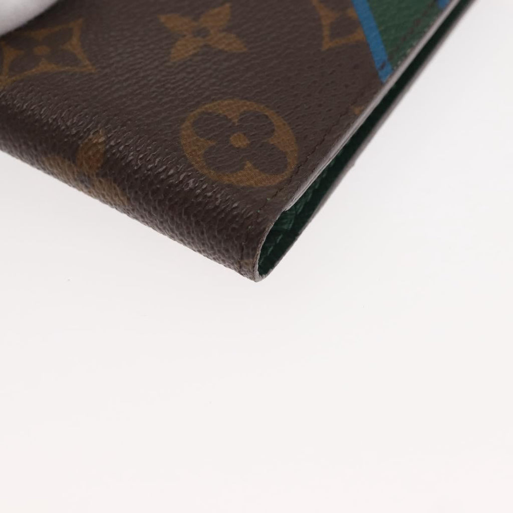 Louis Vuitton Marco Wallet Monogram Canvas Brown Canvas Wallets Accessory (Pre-Owned)