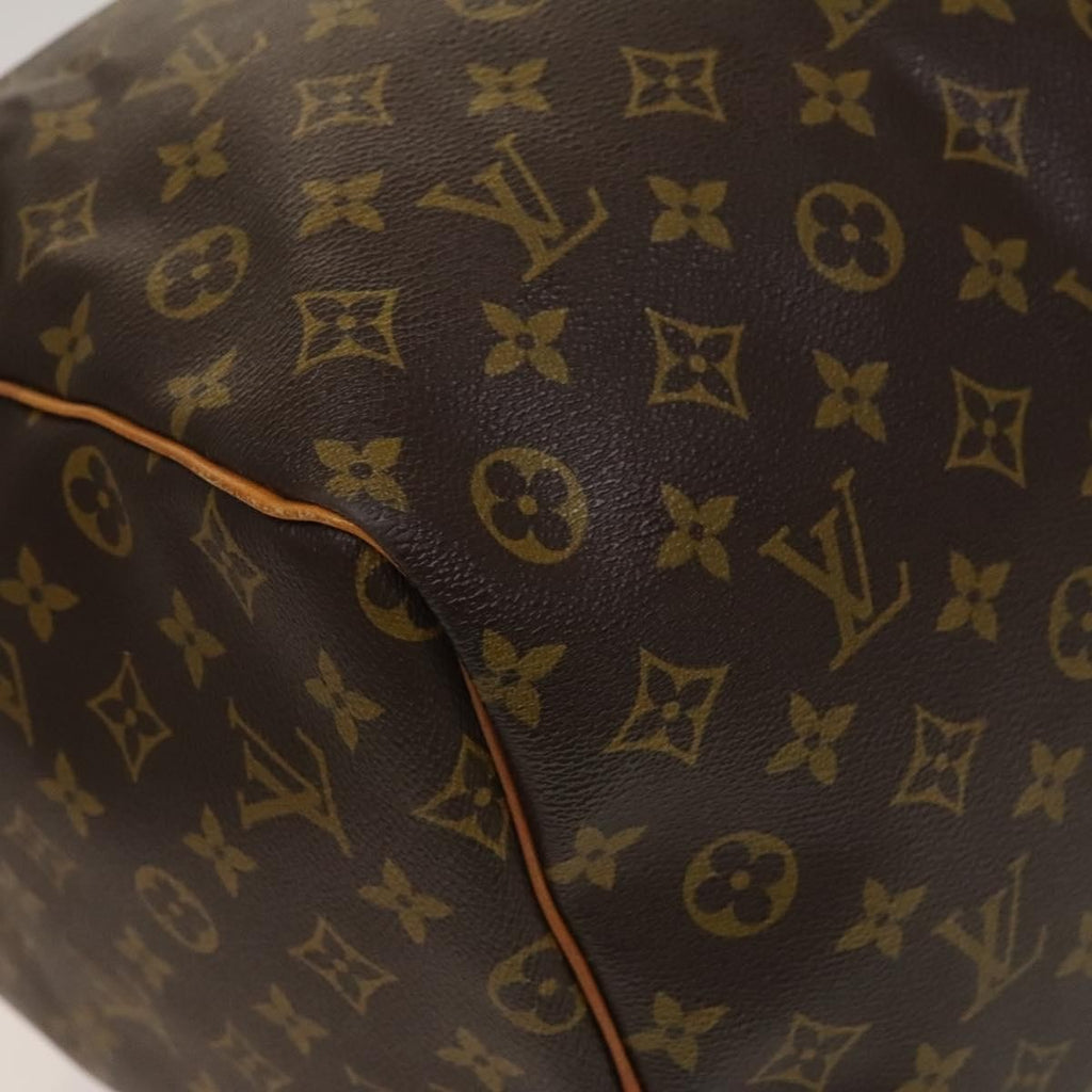 Louis Vuitton Keepall Bag Monogram Canvas Brown Canvas Travel Bag Bag (Pre-Owned)