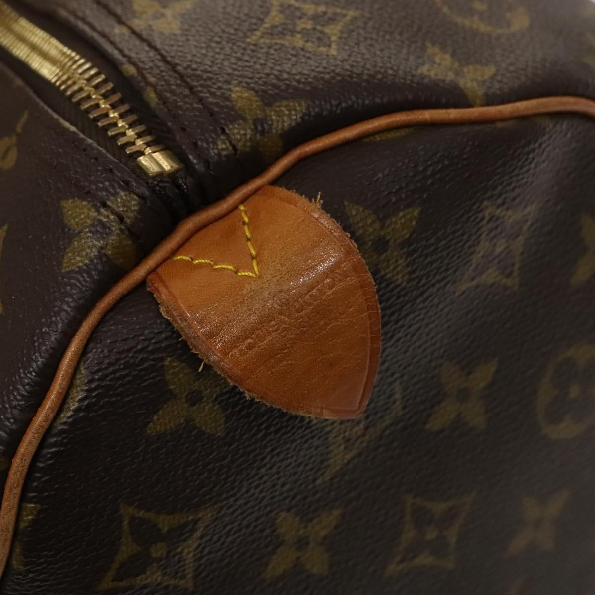 Louis Vuitton Keepall Bag Monogram Canvas Brown Canvas Travel Bag Bag (Pre-Owned)