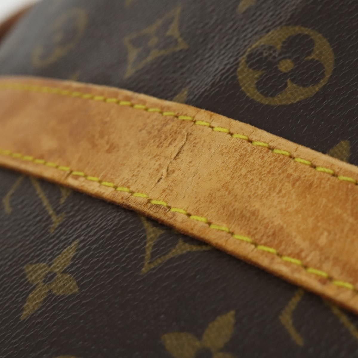 Louis Vuitton Keepall Bag Monogram Canvas Brown Canvas Travel Bag Bag (Pre-Owned)