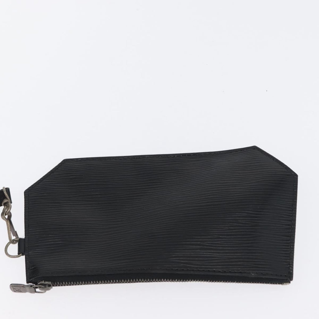 Louis Vuitton Vintage Sac D'epaule Handbag Epi Leather Black Leather Shoulder Bag Bag (Pre-Owned)