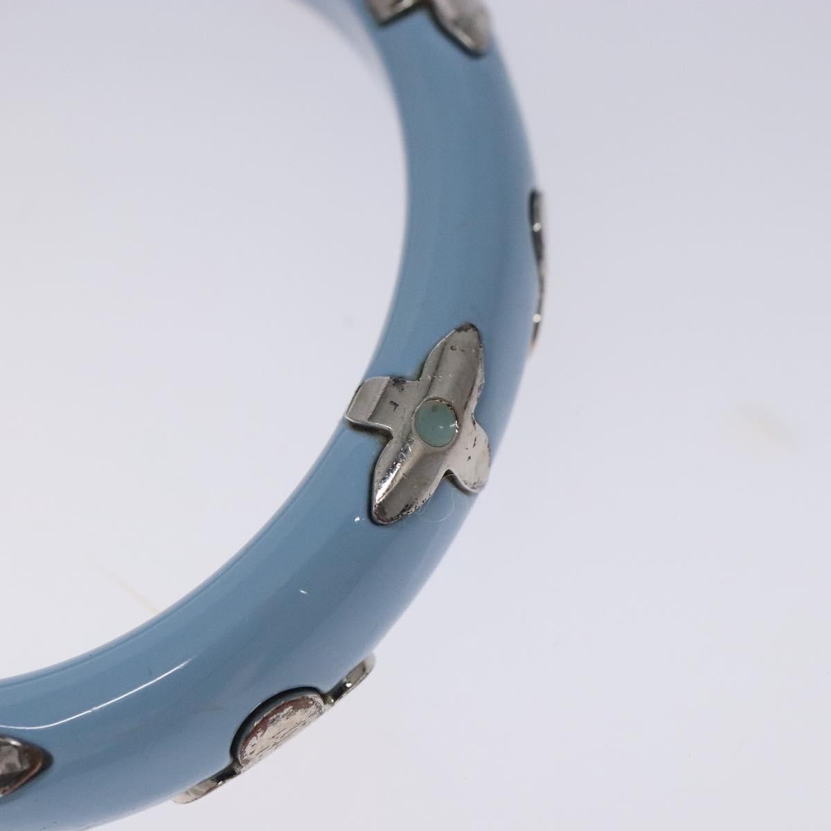 Louis Vuitton Daily Monogram Bracelet Metal Blue Metal Bracelet Jewelry (Pre-Owned)