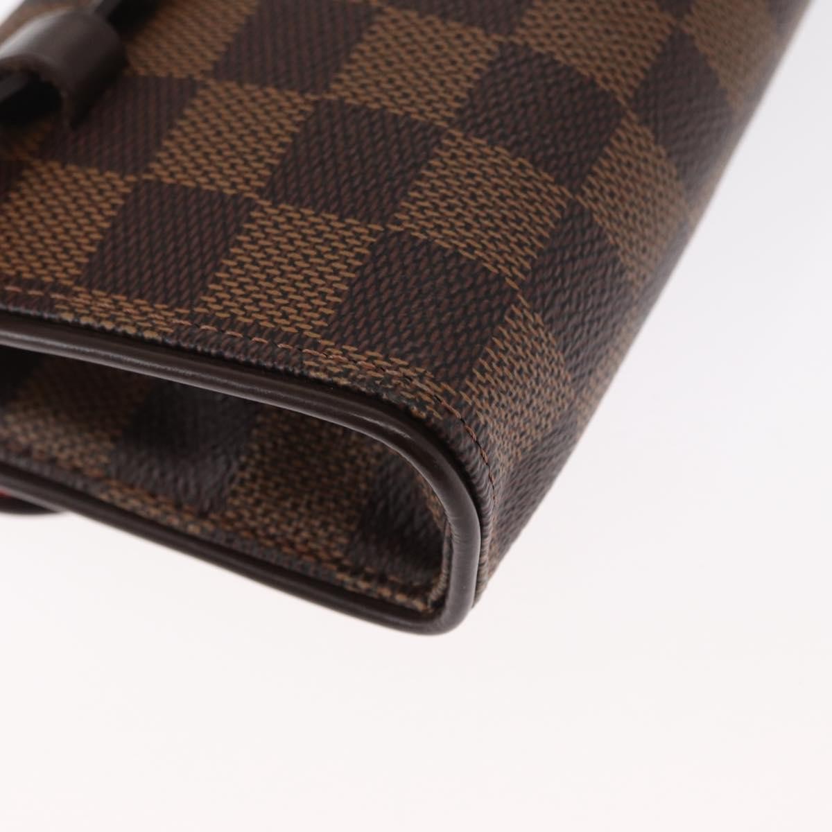 Louis Vuitton Florentine Waist Bag Monogram Canvas Brown Canvas Clutche & Pouche Bag (Pre-Owned)