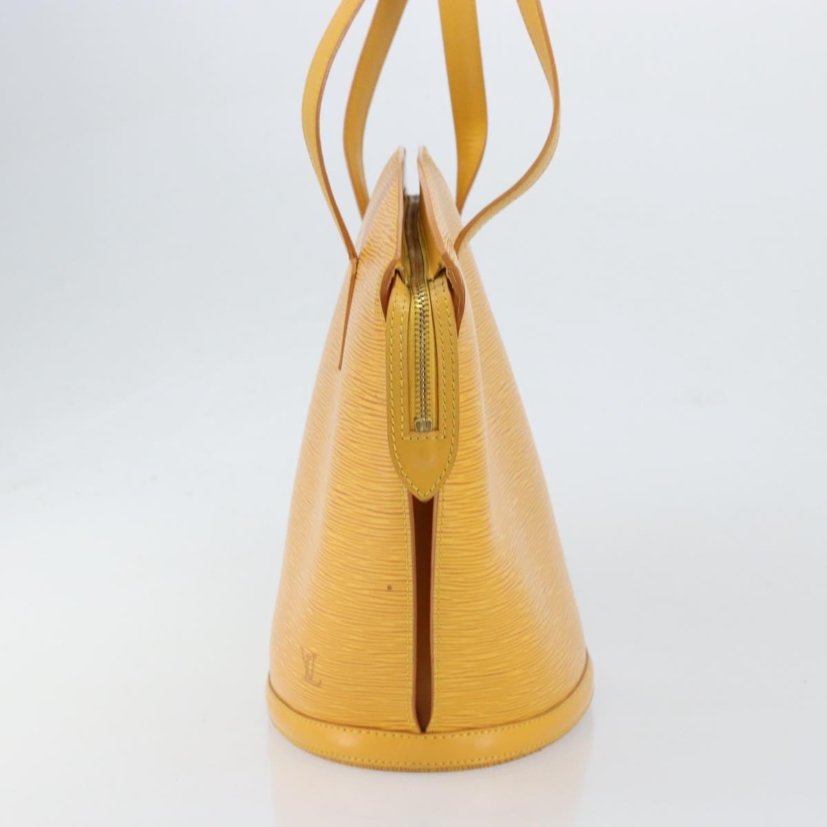 Louis Vuitton Saint Jacques Handbag Epi Leather Yellow Leather Shoulder Bag Bag (Pre-Owned)
