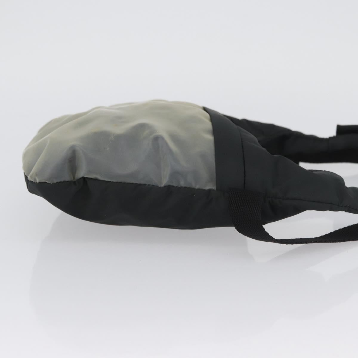 Prada Vintage Sport Shoulder Bag Nylon Black Nylon Shoulder Bag Bag (Pre-Owned)