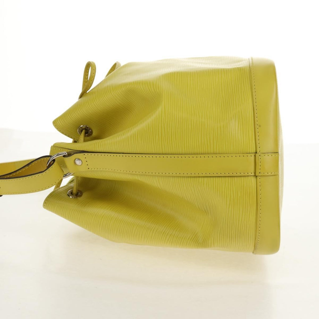 Louis Vuitton Petit Noe Handbag Epi Leather Green Leather Shoulder Bag Bag (Pre-Owned)