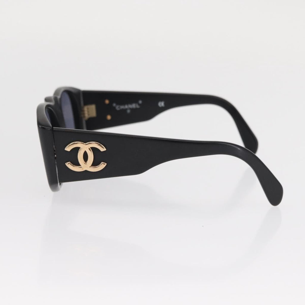 Chanel Logo Cc Sunglasses Plastic Black Plastic Sunglasse Accessory (Pre-Owned)