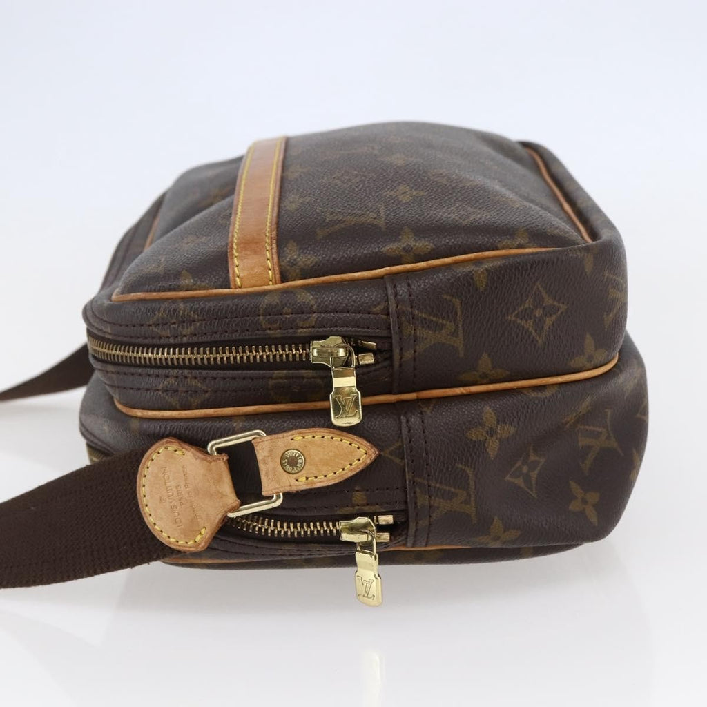 Louis Vuitton Reporter Bag Monogram Canvas Brown Canvas Bag (Pre-Owned)