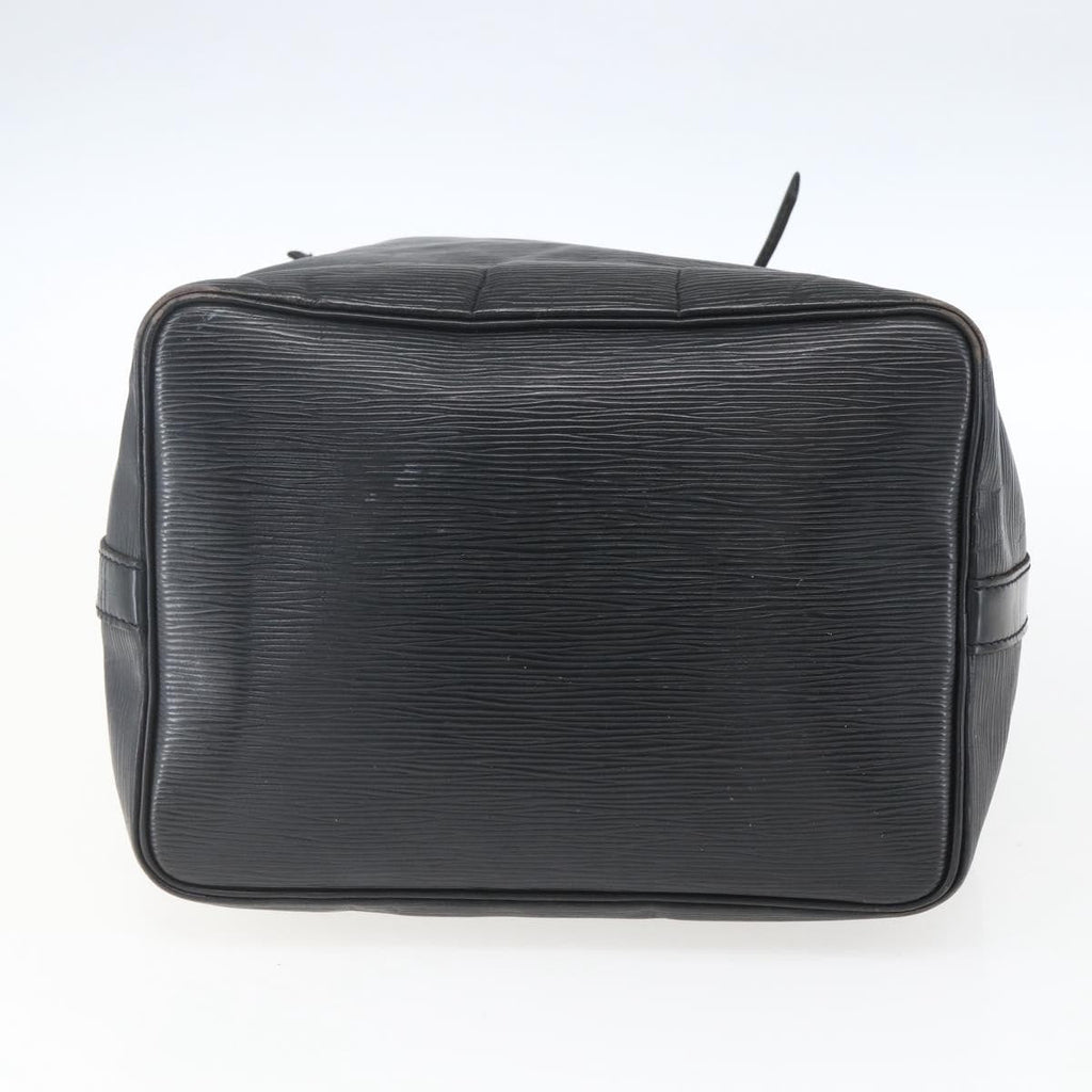 Louis Vuitton Petit Noe Handbag Epi Leather Black Leather Shoulder Bag Bag (Pre-Owned)