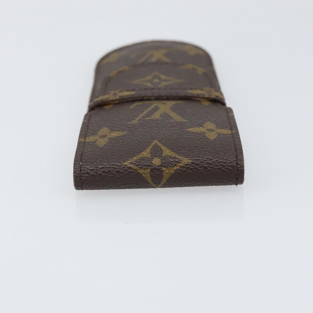 Louis Vuitton Etui À Stylo Canvas Brown Canvas Clutche & Pouche Bag (Pre-Owned)