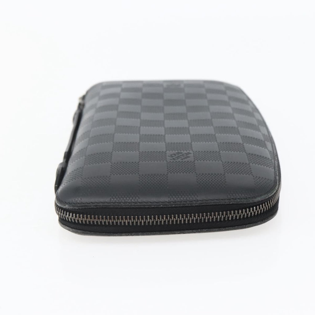 Louis Vuitton Organiser Atholl Leather Black Leather Bag (Pre-Owned)