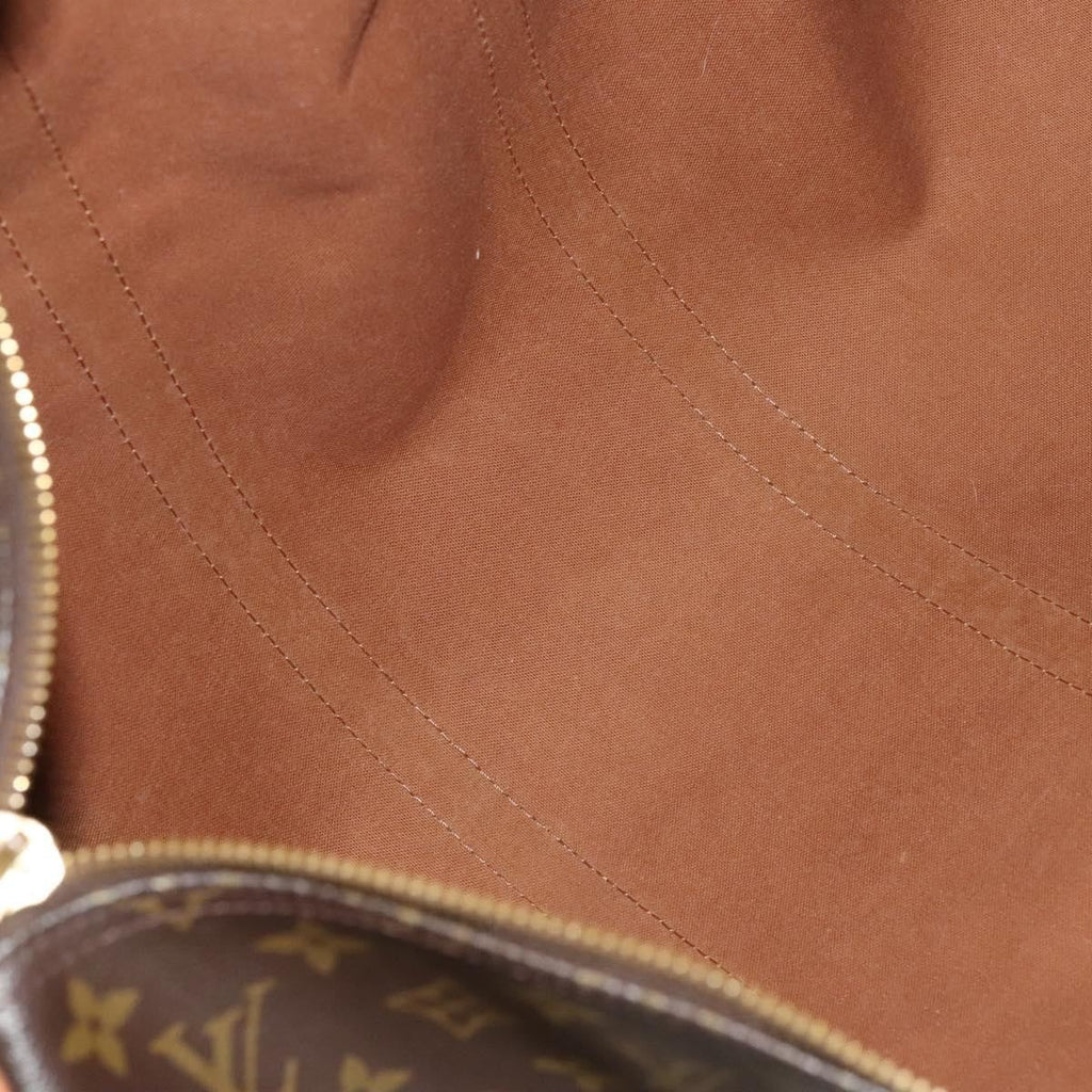 Louis Vuitton Keepall Bag Monogram Canvas Brown Canvas Travel Bag Bag (Pre-Owned)