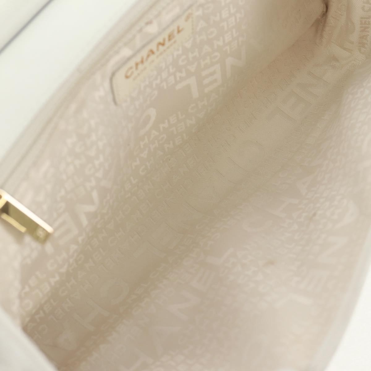 Chanel Chocolate Bar Mademoiselle Shoulder Bag Quilted Lambskin Black Leather Shoulder Bag Bag (Pre-Owned)