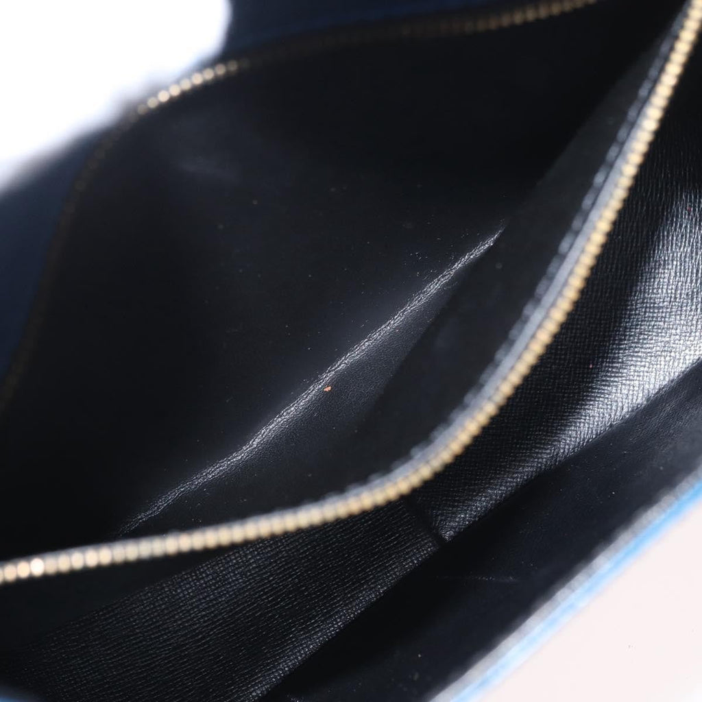 Louis Vuitton Saint Cloud Handbag Epi Leather Blue Leather Shoulder Bag Bag (Pre-Owned)