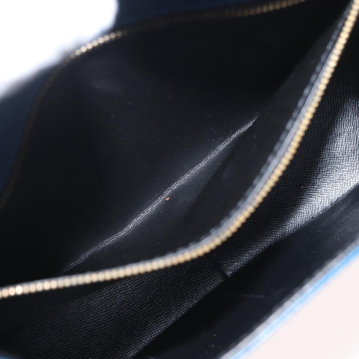 Louis Vuitton Saint Cloud Handbag Epi Leather Blue Leather Shoulder Bag Bag (Pre-Owned)