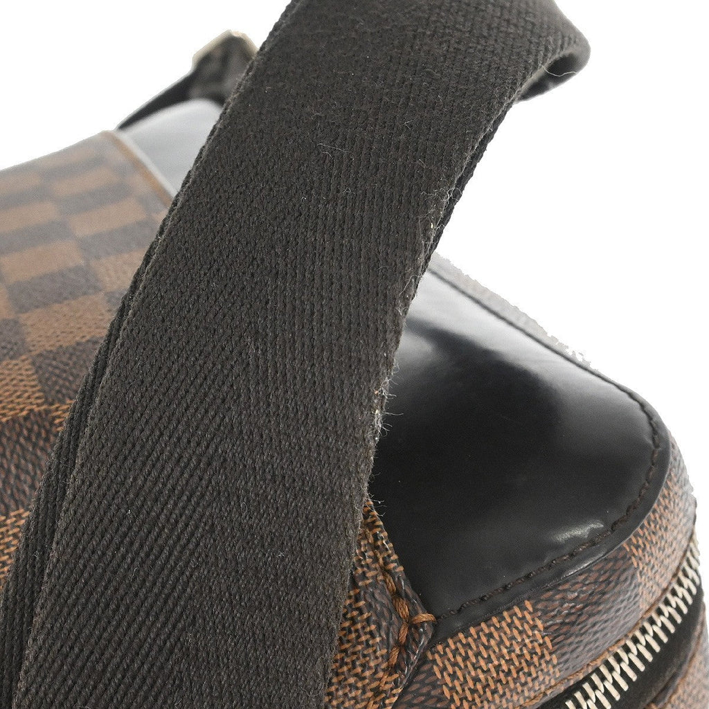 Louis Vuitton Jake Messenger Bag Damier Brown Canvas Shoulder Bag Bag (Pre-Owned)
