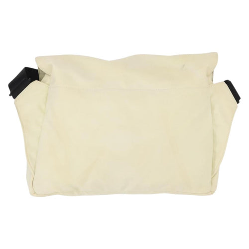 Chanel Sport Line Shoulder Bag Nylon Beige Nylon Shoulder Bag Bag (Pre-Owned)