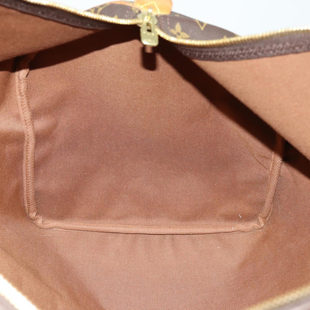 Louis Vuitton Keepall Bag Monogram Canvas Brown Canvas Travel Bag Bag (Pre-Owned)