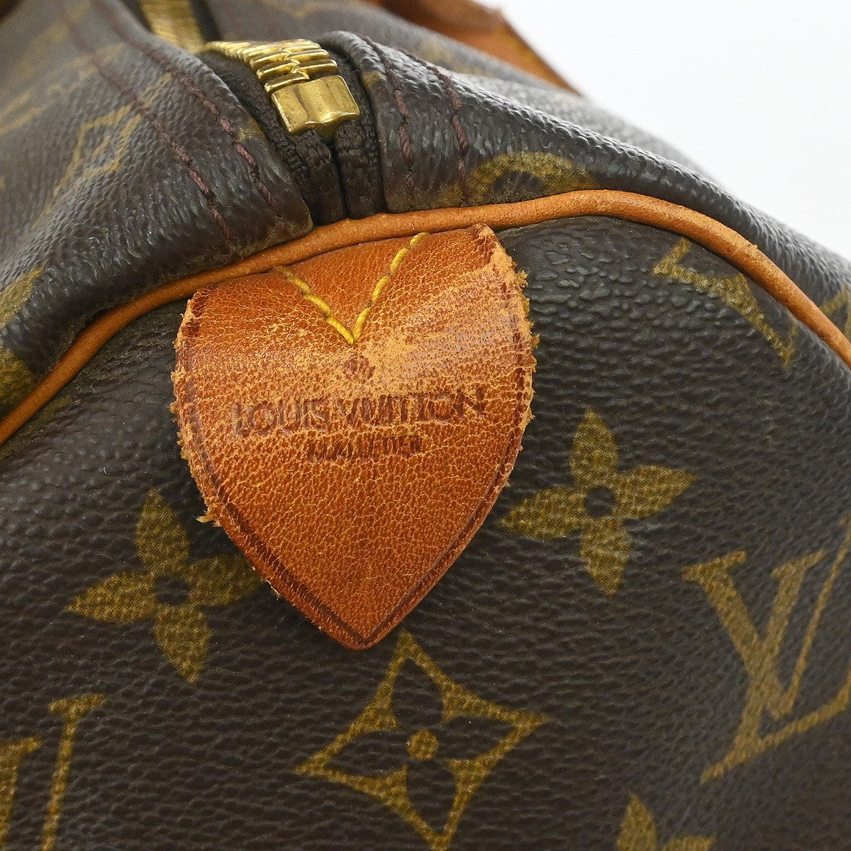 Louis Vuitton Keepall Bag Monogram Canvas Brown Canvas Travel Bag Bag (Pre-Owned)