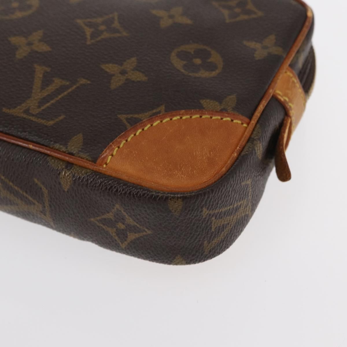 Louis Vuitton Marly Dragonne Clutch Monogram Canvas Brown Canvas Clutche & Pouche Bag (Pre-Owned)