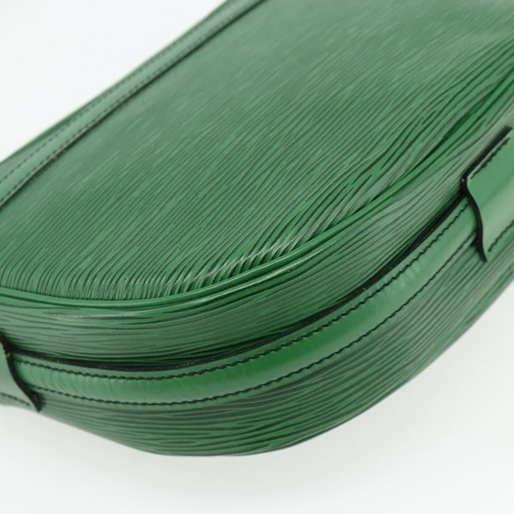 Louis Vuitton Jeune Fille Handbag Epi Leather Green Leather Shoulder Bag Bag (Pre-Owned)