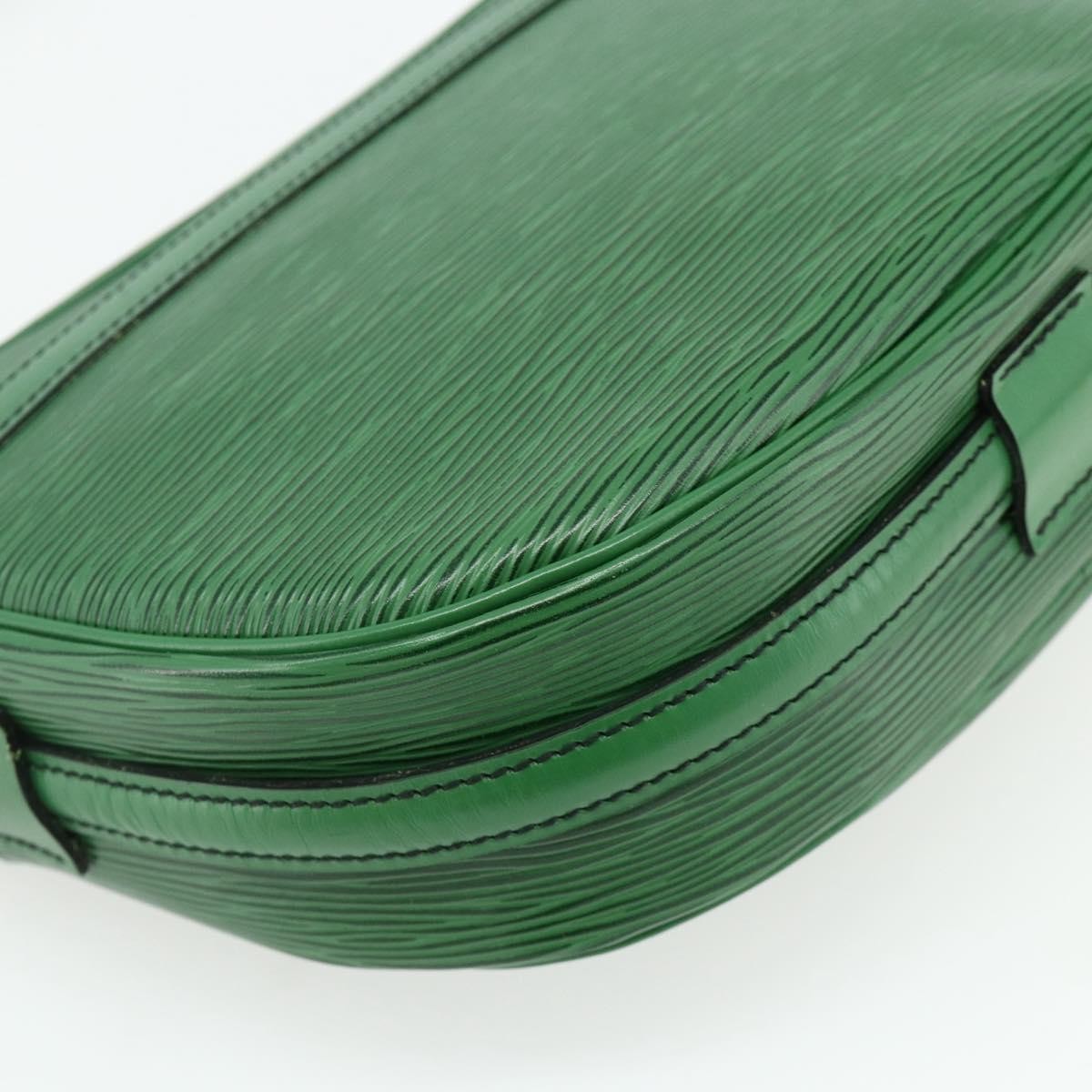 Louis Vuitton Jeune Fille Handbag Epi Leather Green Leather Shoulder Bag Bag (Pre-Owned)