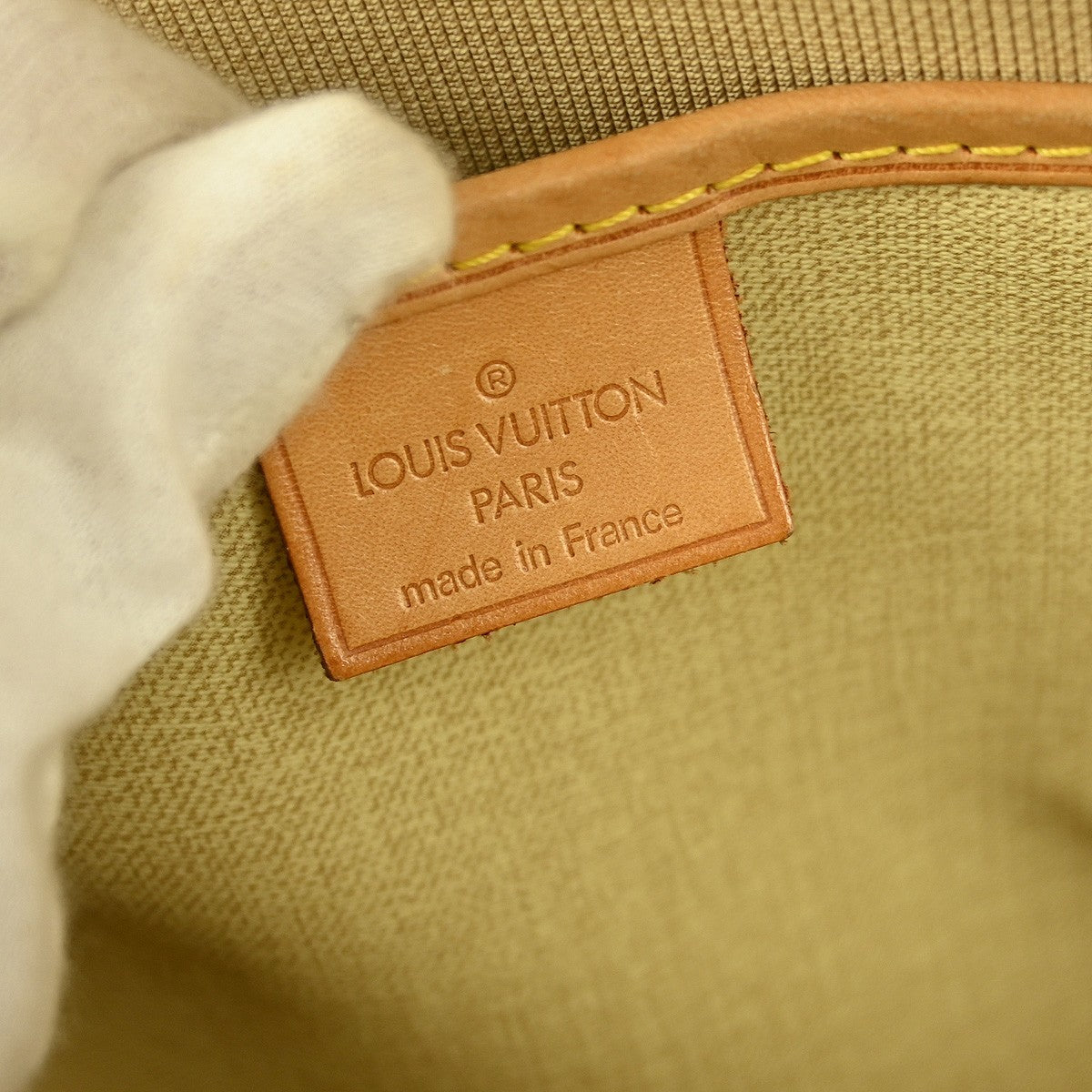 Louis Vuitton Excursion Handbag Monogram Canvas Brown Canvas Handbag (Pre-Owned)