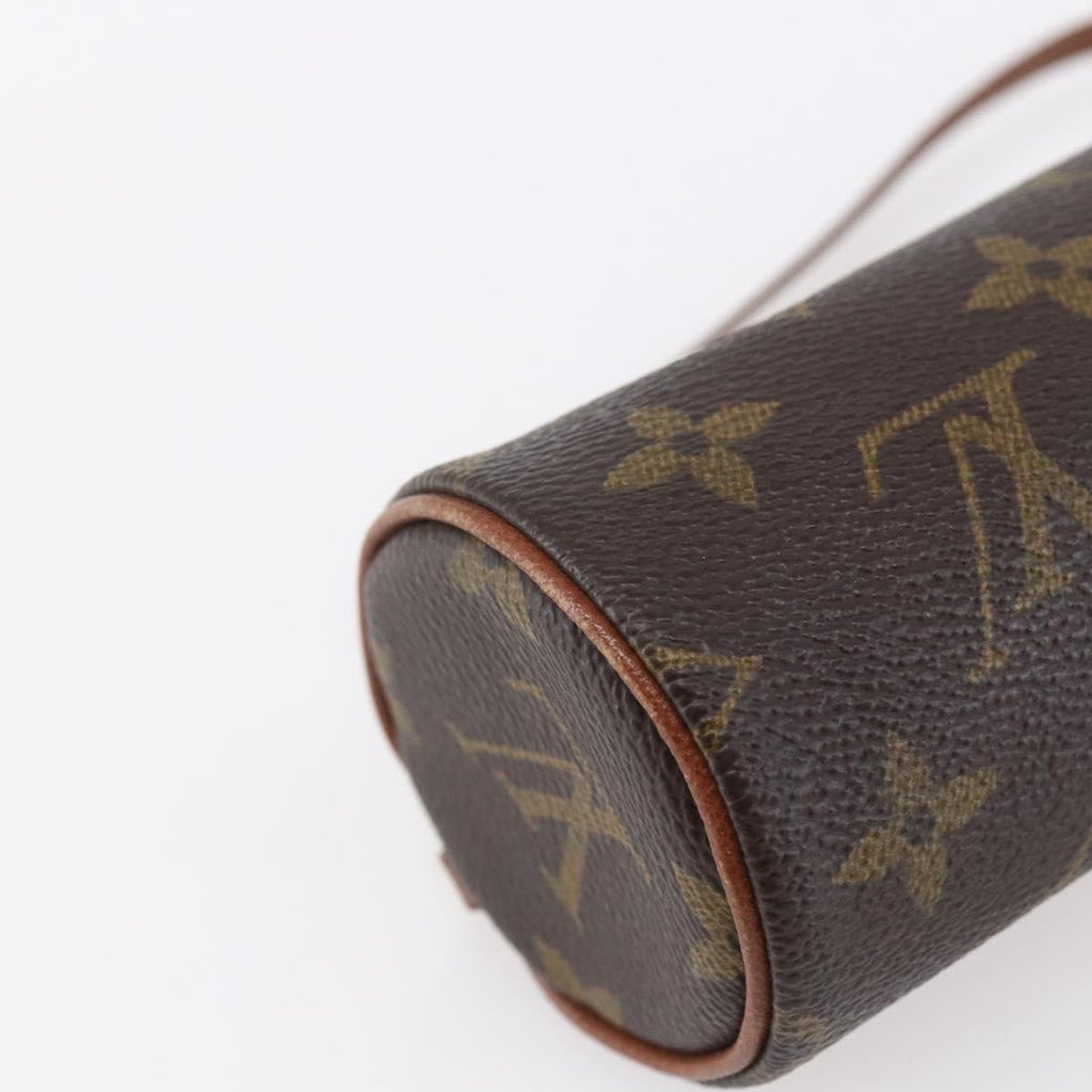 Louis Vuitton Papillon Pochette Monogram Canvas Brown Canvas Clutche & Pouche Bag (Pre-Owned)