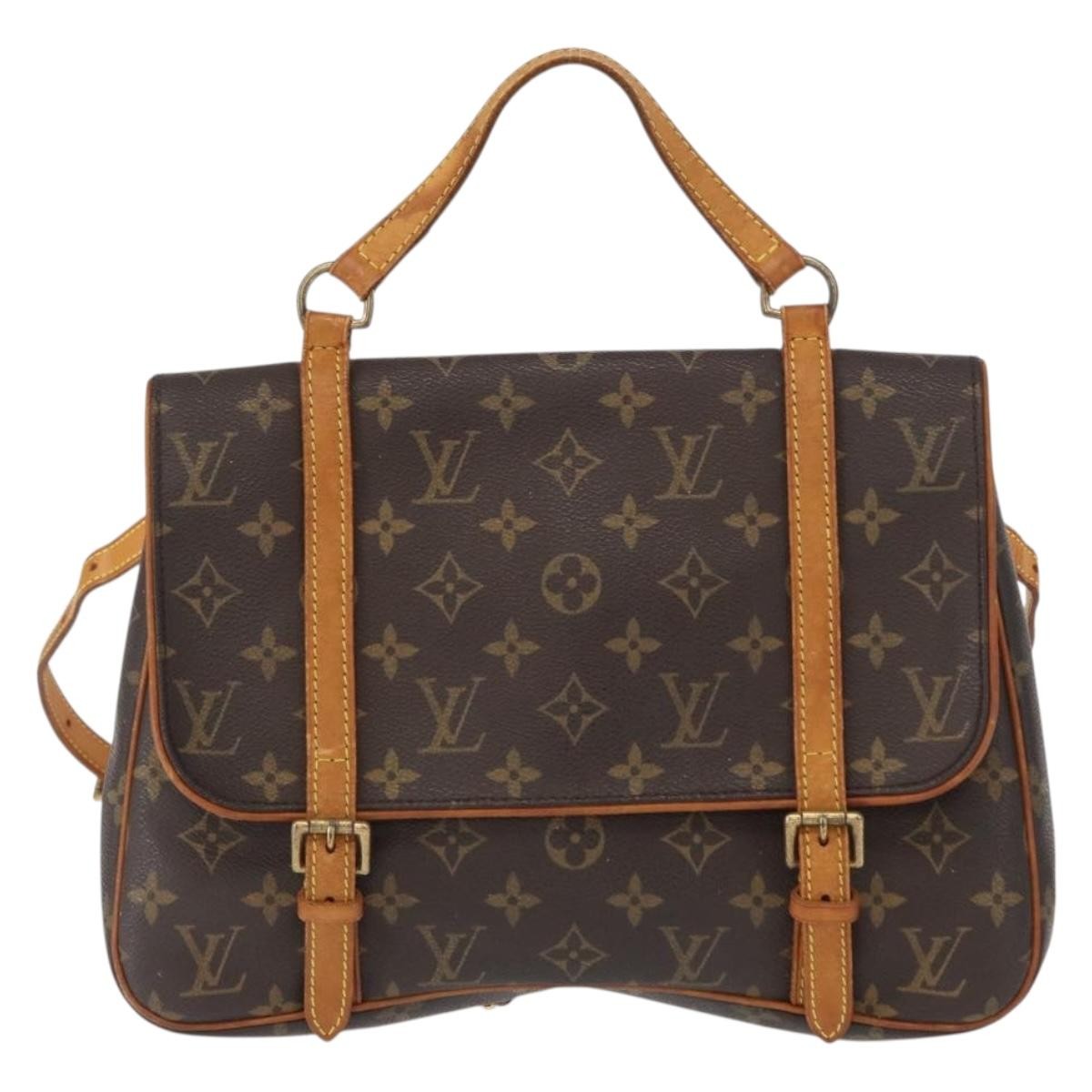 Louis Vuitton Marelle Sac A Dos Backpack Monogram Canvas Brown Canvas Backpack Bag (Pre-Owned)