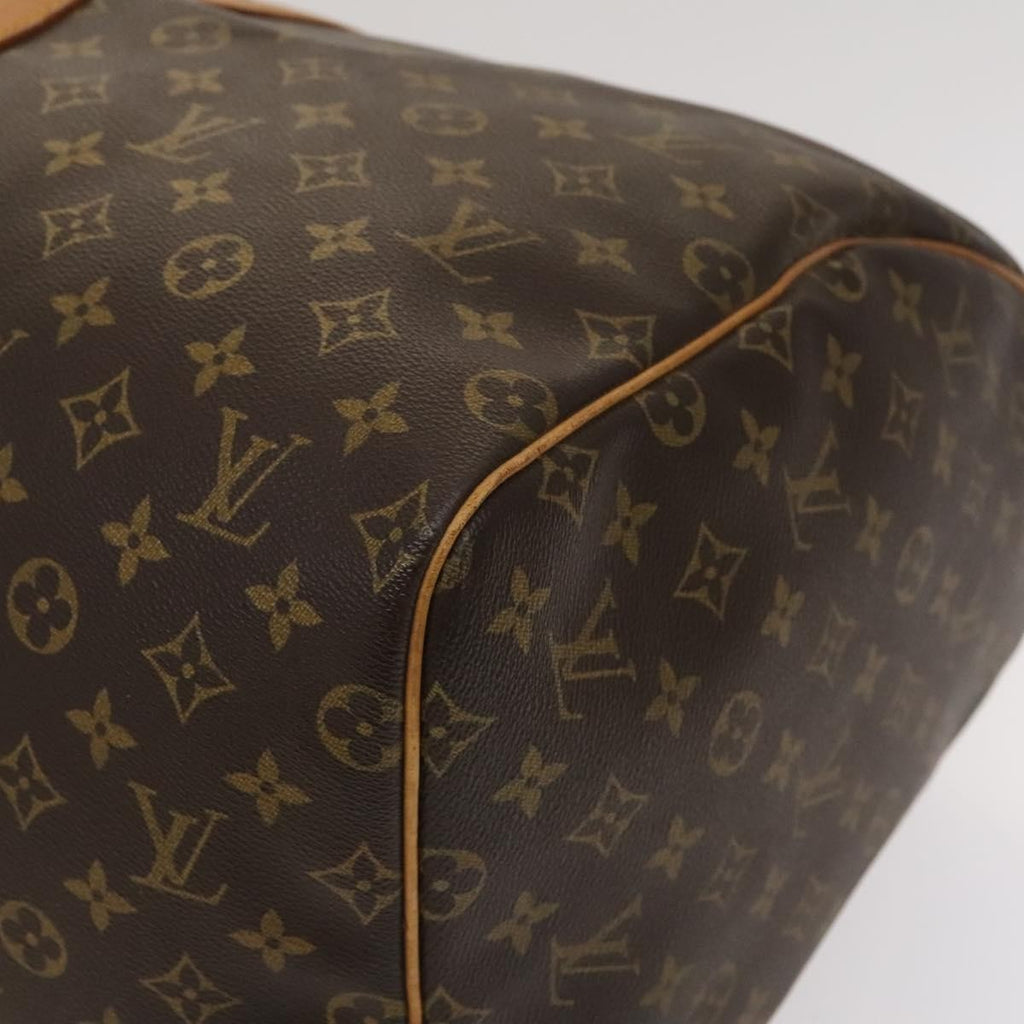 Louis Vuitton Keepall Bag Monogram Canvas Brown Canvas Travel Bag Bag (Pre-Owned)