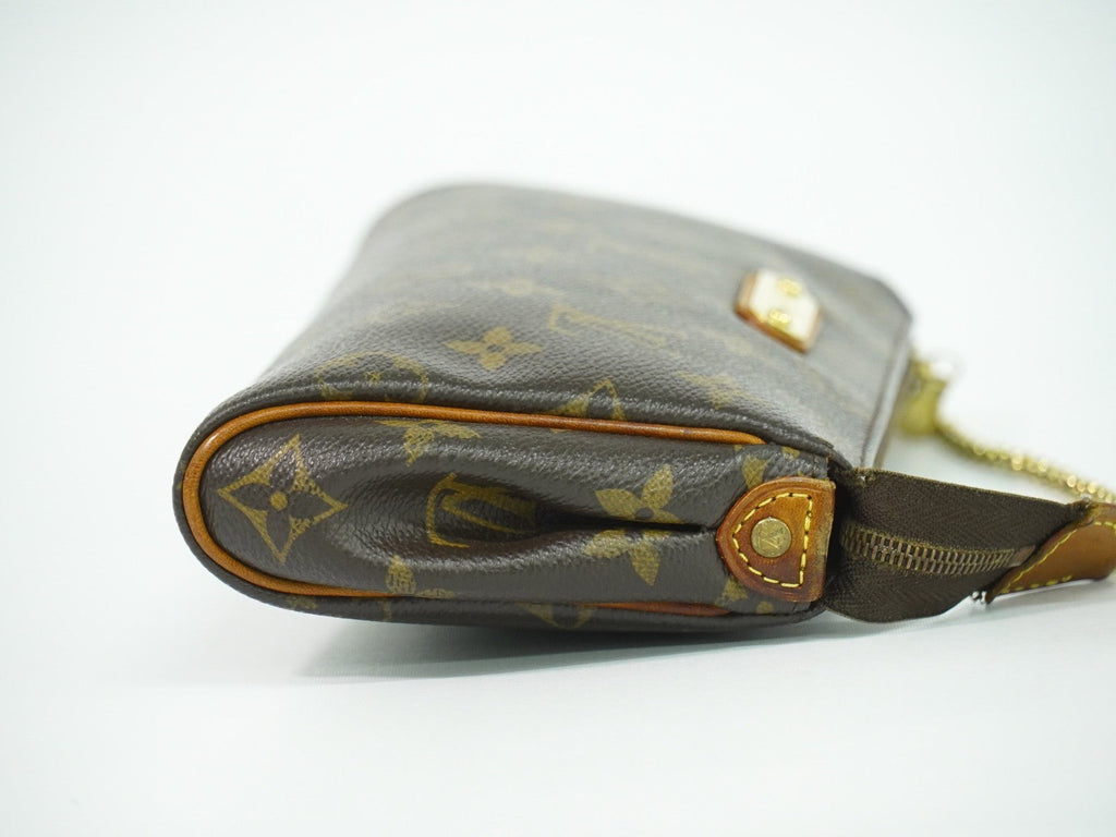 Louis Vuitton Eva Handbag Monogram Canvas Brown Canvas Clutche & Pouche Bag (Pre-Owned)