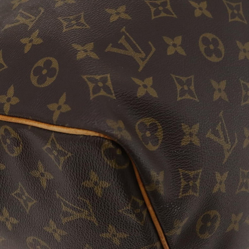 Louis Vuitton Keepall Bag Monogram Canvas Brown Canvas Travel Bag Bag (Pre-Owned)