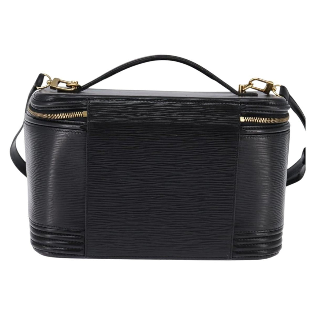 Louis Vuitton Nice Vanity Case Epi Leather Black Leather Bag (Pre-Owned)