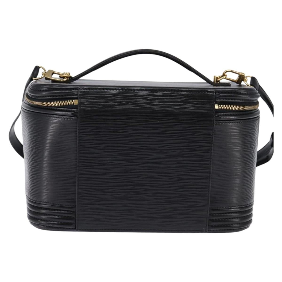 Louis Vuitton Nice Vanity Case Epi Leather Black Leather Bag (Pre-Owned)