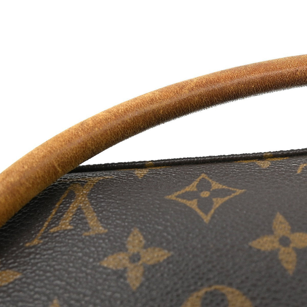 Louis Vuitton Monogram Looping Handbag Monogram Canvas Brown Canvas Handbag (Pre-Owned)