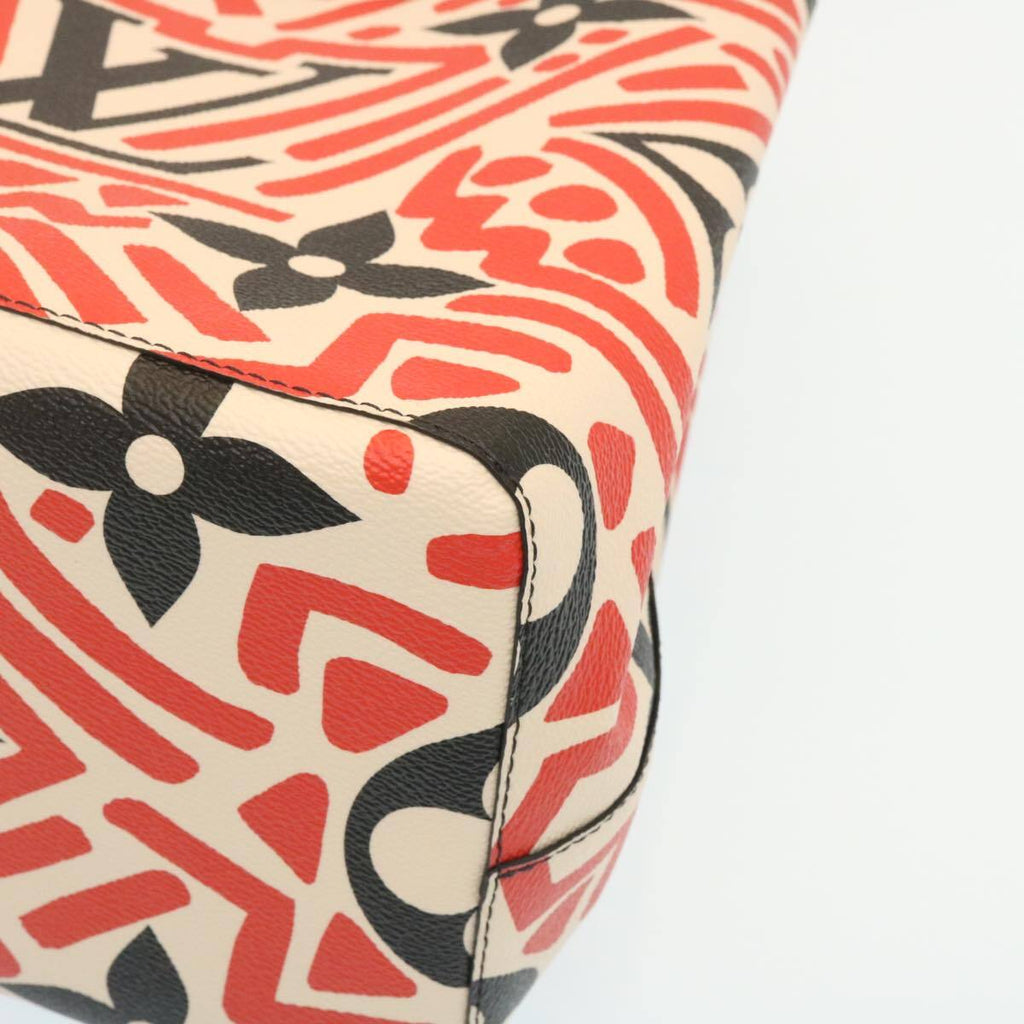 Louis Vuitton Neonoe Handbag Limited Edition Crafty Monogram Giant Red Canvas Bag (Pre-Owned)