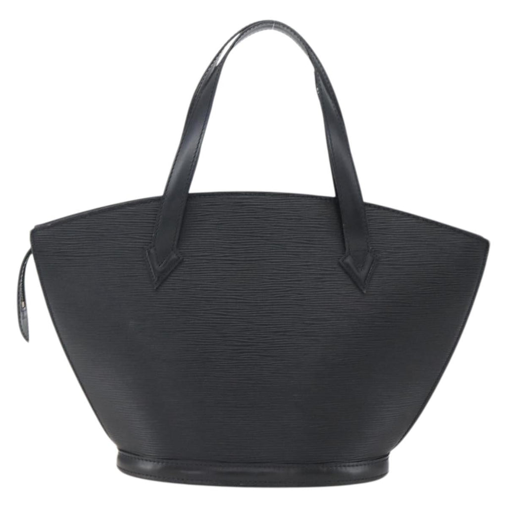 Louis Vuitton Saint Jacques Handbag Epi Leather Black Leather Handbag (Pre-Owned)