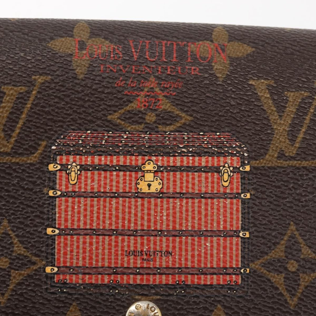 Louis Vuitton Vintage Sarah Wallet Monogram Canvas Brown Canvas Wallets Accessory (Pre-Owned)