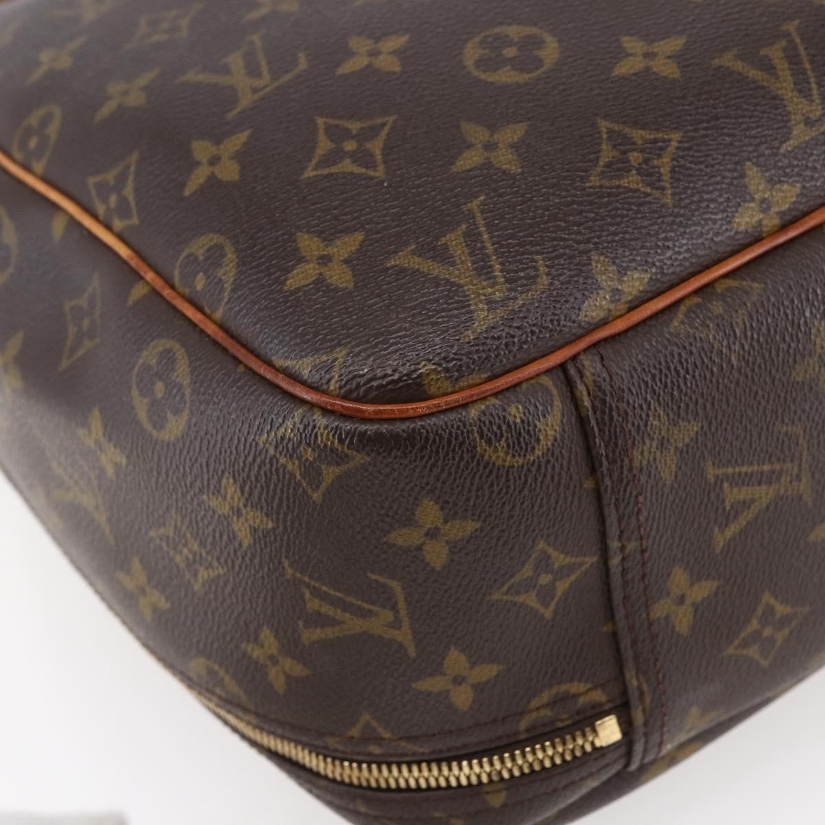 Louis Vuitton Excursion Handbag Monogram Canvas Brown Canvas Handbag (Pre-Owned)