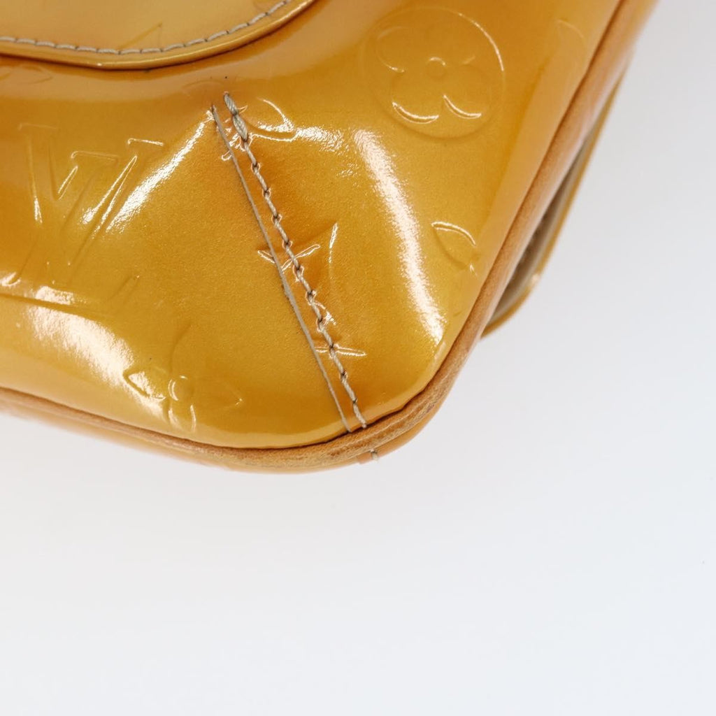 Louis Vuitton Thompson Street Handbag Monogram Vernis Beige Patent_Leather Shoulder Bag Bag (Pre-Owned)