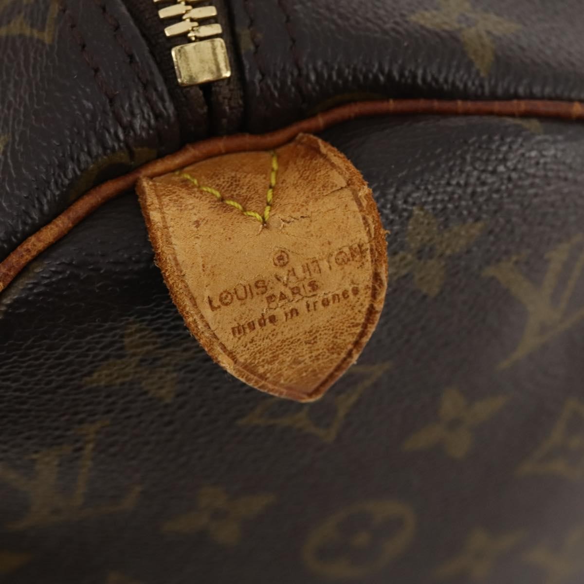 Louis Vuitton Keepall Bag Monogram Canvas Brown Canvas Travel Bag Bag (Pre-Owned)