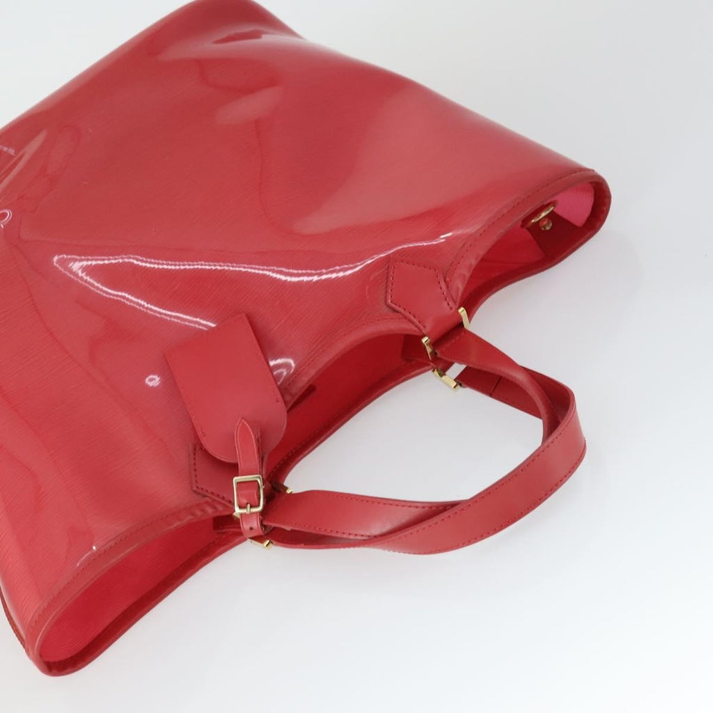 Louis Vuitton Plage Lagoon Bay Handbag Vinyl Epi Leather Red Plastic Tote Bag Bag (Pre-Owned)
